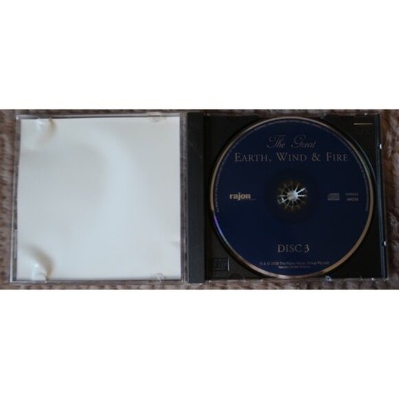 Earth Wind & Fire "The Great" Disc 3 Music CD Album 2000 Rajon Entertainment - Picture 2 of 2